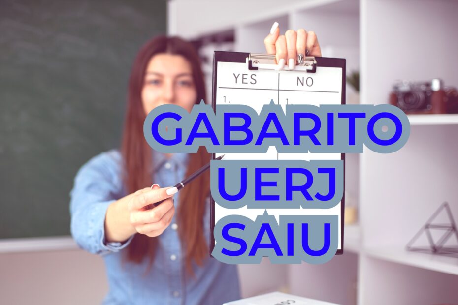 Gabarito UERJ 1º Exame de Qualificação 2025 saiu!